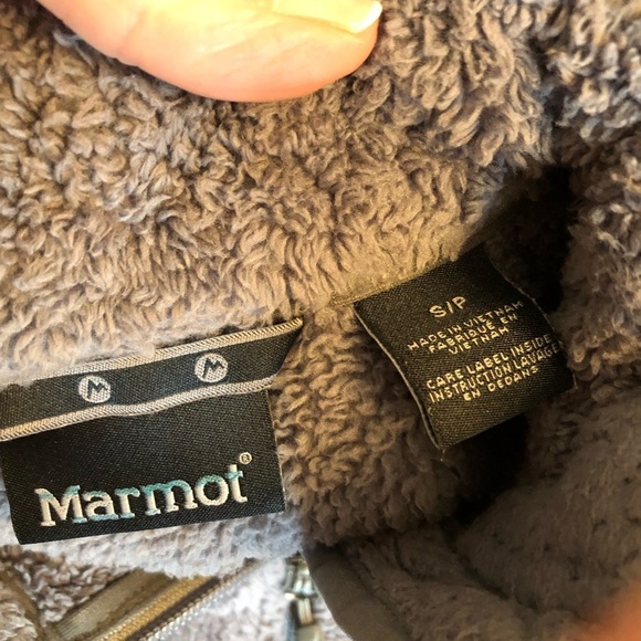 Marmot plush fleece full zip - Picture 3 of 4